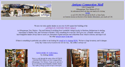 Desktop Screenshot of antiqueconnectionmall.com